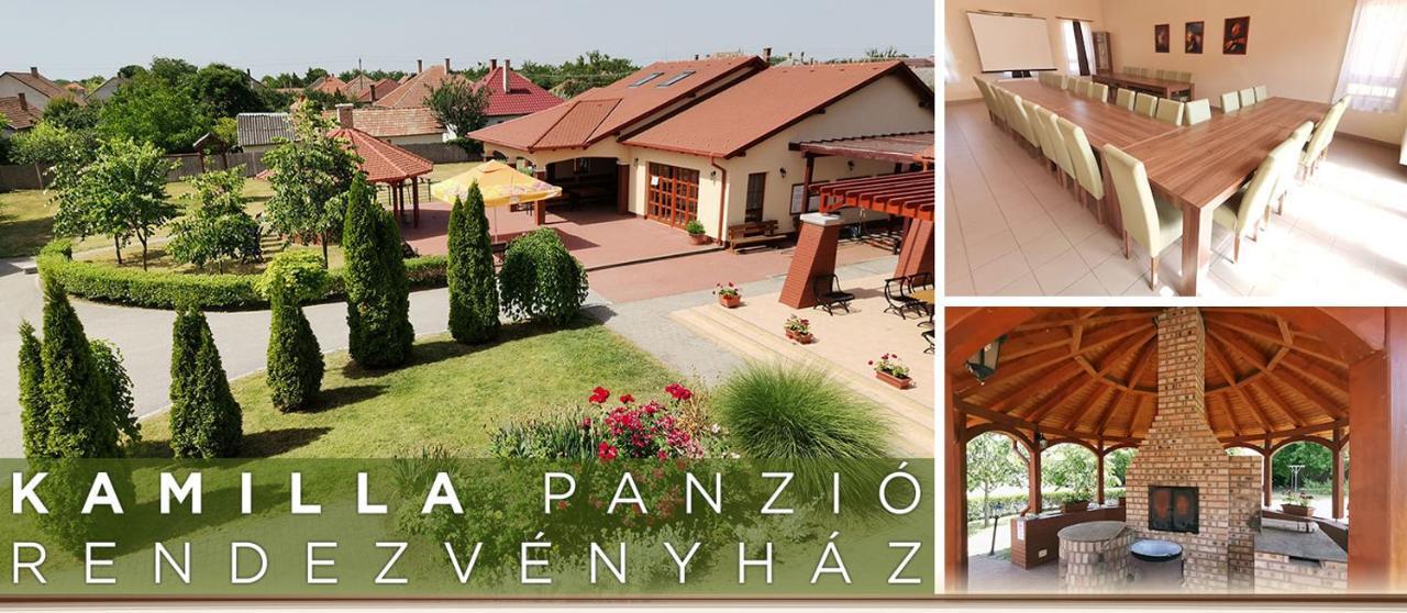 לינה וארוחת בוקר Balmazújváros Kamilla Panzio Es Rendezvenyhaz מראה חיצוני תמונה